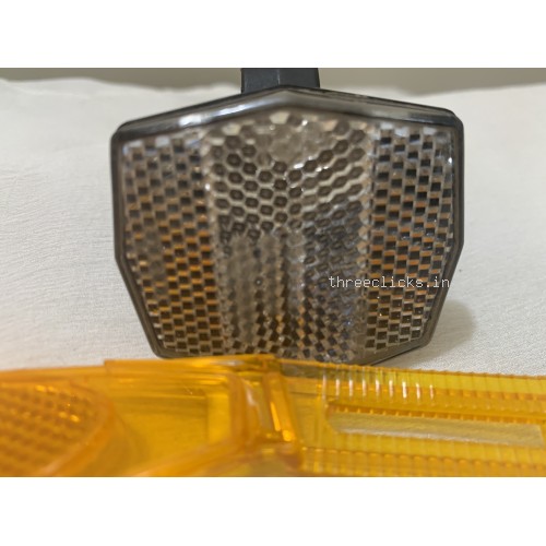 Cycle Reflector Set with Front, Rear & Wheel Reflectors