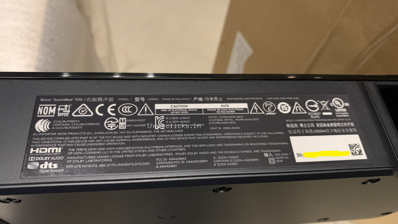Used Bose Soundbar 700 | Good Condition | Tested & Working | Best Price India