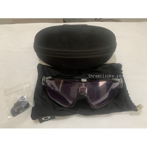 Oakley Jawbreaker Prizm Low Light Sunglasses - Pink Lens - Cycling, Outdoor Sports Sunglass | Pre-Owned