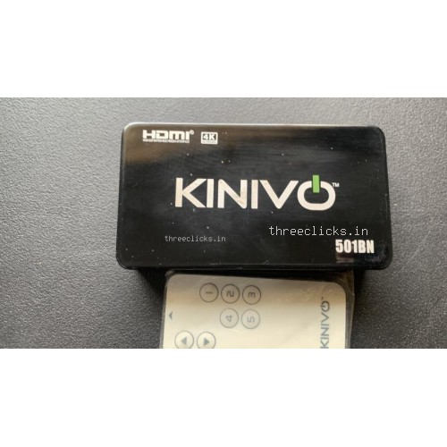 Kinivo 501BN 4K HDMI Switch - 5 Port - Remote | Pre-Owned