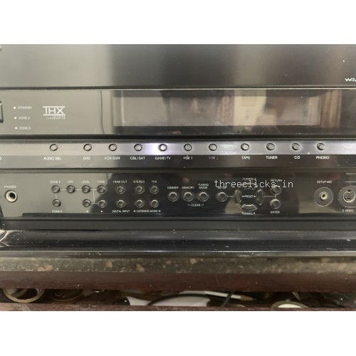 Onkyo TX-SR805 AV Receiver - Requires Step Down Transformer | Pre-Owned