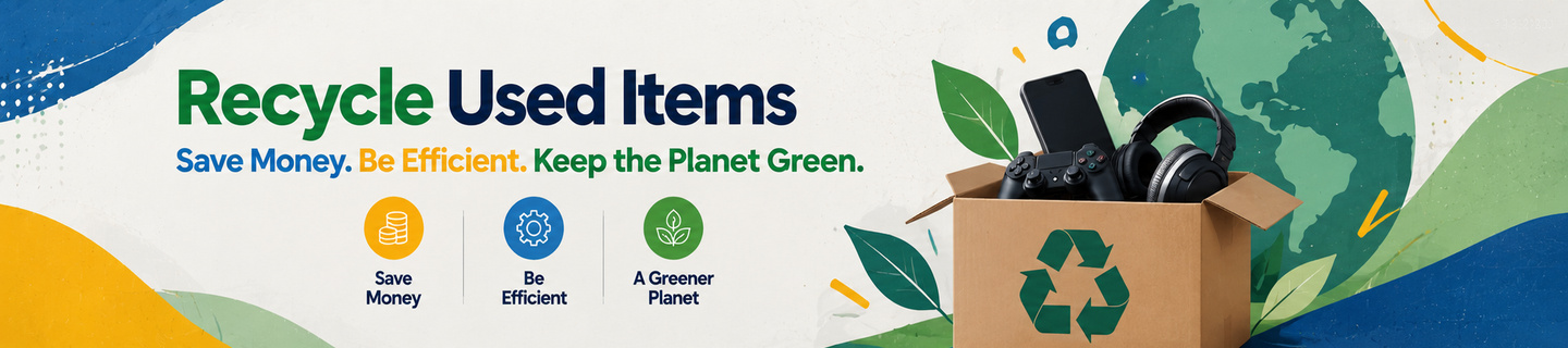 Recycle used Items at Three Clicks