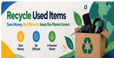 Recycle used Items at Three Clicks