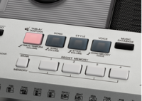 Four pads with eight banks of Registration Memory