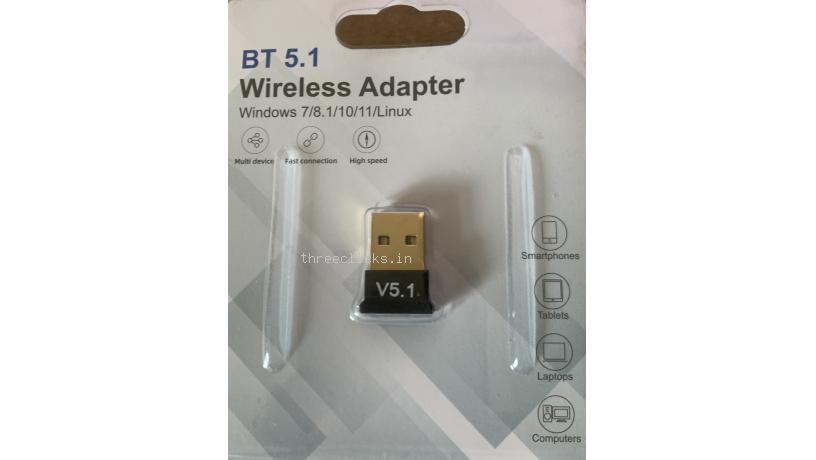 Bluetooth USB Adapter v5.1 - Windows / Linux | New