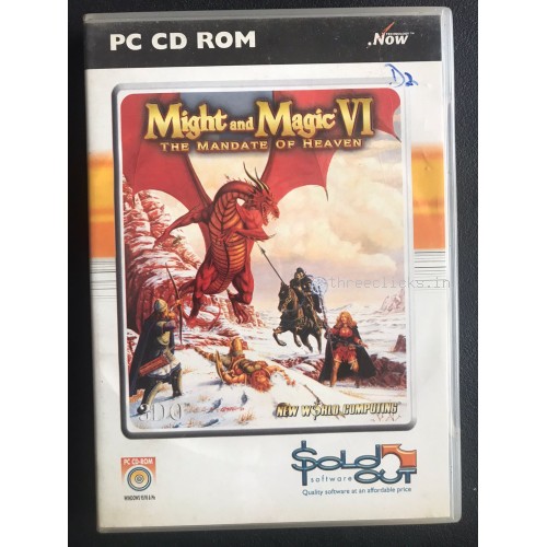 Might and Magic VI Mandate of Heaven - PC Video Game - For Collectors | Pre-Owned