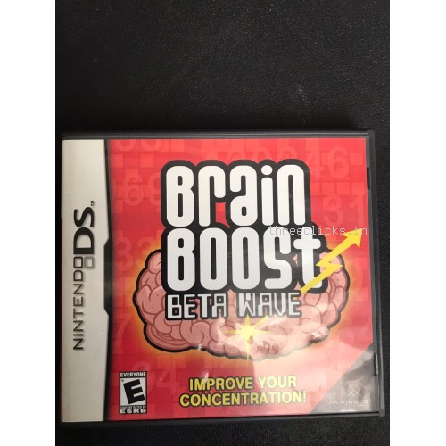 Brain Boose Beta Wave - Nintendo DS | Pre-Owned