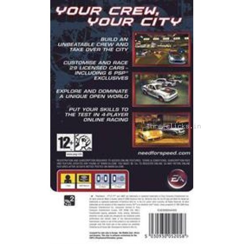 Need for Speed Carbon Own The City - Sony PlayStation Portable (PSP) | Pre-Owned