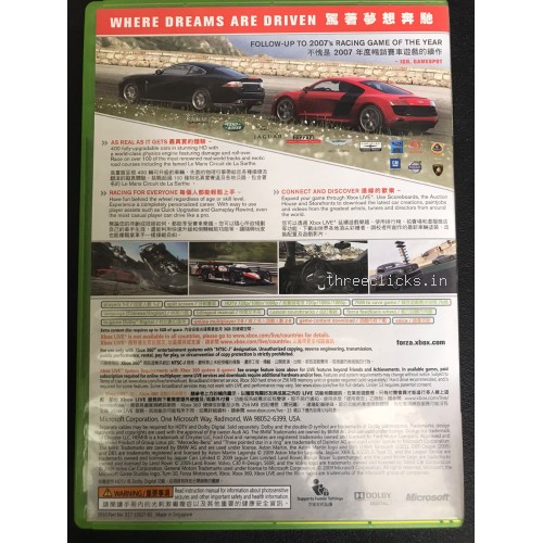 Forza Motorsport 3 - Xbox 360 | Pre-Owned