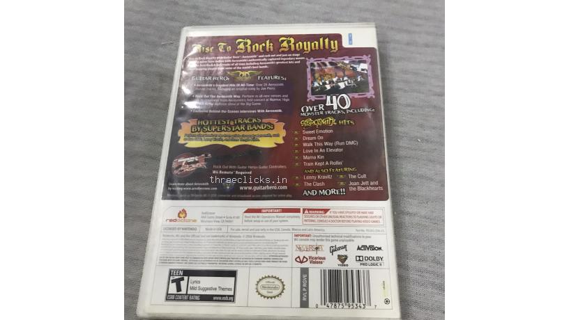 Guitar Hero: Aerosmit - Nintendo Wii | Pre-Owned