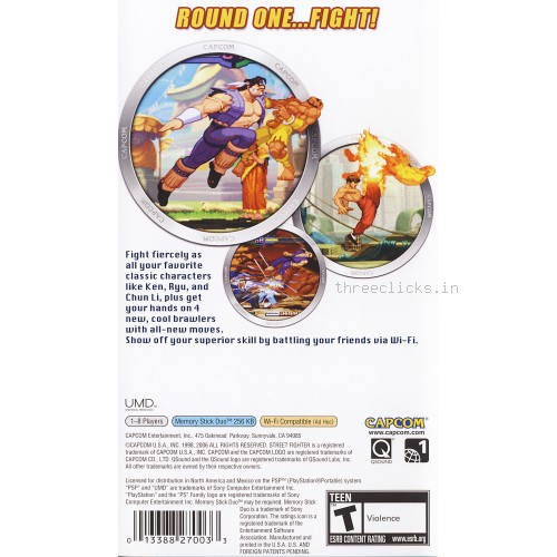 Street Fighter Alpha 3 MAX - Sony PlayStation Portable (PSP) | Pre-Owned